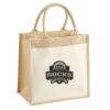 Pocket Jute Midi Tote Thumbnail