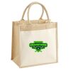 Pocket Jute Midi Tote Thumbnail
