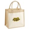 Pocket Jute Midi Tote Thumbnail