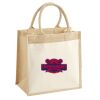 Pocket Jute Midi Tote Thumbnail
