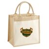 Pocket Jute Midi Tote Thumbnail