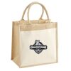 Pocket Jute Midi Tote Thumbnail