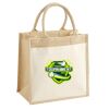 Pocket Jute Midi Tote Thumbnail