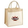 Pocket Jute Midi Tote Thumbnail