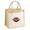 Pocket Jute Midi Tote Thumbnail