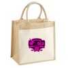 Pocket Jute Midi Tote Thumbnail