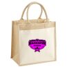 Pocket Jute Midi Tote Thumbnail