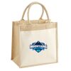 Pocket Jute Midi Tote Thumbnail
