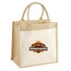 Pocket Jute Midi Tote Thumbnail