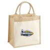 Pocket Jute Midi Tote Thumbnail