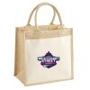 Pocket Jute Midi Tote Thumbnail
