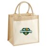 Pocket Jute Midi Tote Thumbnail