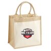 Pocket Jute Midi Tote Thumbnail