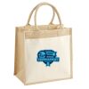 Pocket Jute Midi Tote Thumbnail