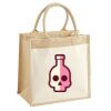 Pocket Jute Midi Tote Thumbnail