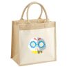 Pocket Jute Midi Tote Thumbnail