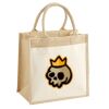 Pocket Jute Midi Tote Thumbnail