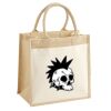 Pocket Jute Midi Tote Thumbnail