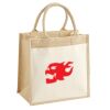 Pocket Jute Midi Tote Thumbnail