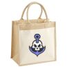 Pocket Jute Midi Tote Thumbnail