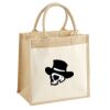 Pocket Jute Midi Tote Thumbnail