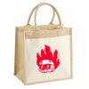 Pocket Jute Midi Tote Thumbnail