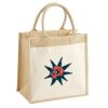 Pocket Jute Midi Tote Thumbnail