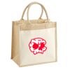 Pocket Jute Midi Tote Thumbnail