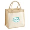 Pocket Jute Midi Tote Thumbnail