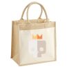 Pocket Jute Midi Tote Thumbnail