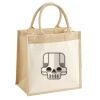 Pocket Jute Midi Tote Thumbnail