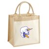 Pocket Jute Midi Tote Thumbnail