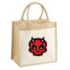 Pocket Jute Midi Tote Thumbnail