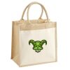 Pocket Jute Midi Tote Thumbnail