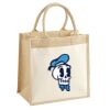 Pocket Jute Midi Tote Thumbnail