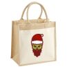 Pocket Jute Midi Tote Thumbnail
