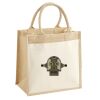 Pocket Jute Midi Tote Thumbnail