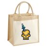 Pocket Jute Midi Tote Thumbnail
