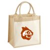 Pocket Jute Midi Tote Thumbnail