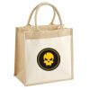 Pocket Jute Midi Tote Thumbnail