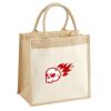 Pocket Jute Midi Tote Thumbnail