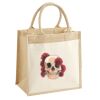 Pocket Jute Midi Tote Thumbnail