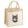 Pocket Jute Midi Tote Thumbnail