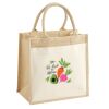 Pocket Jute Midi Tote Thumbnail