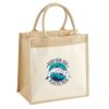 Pocket Jute Midi Tote Thumbnail