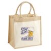 Pocket Jute Midi Tote Thumbnail