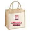Pocket Jute Midi Tote Thumbnail