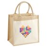 Pocket Jute Midi Tote Thumbnail