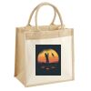 Pocket Jute Midi Tote Thumbnail