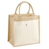 Pocket Jute Midi Tote Thumbnail